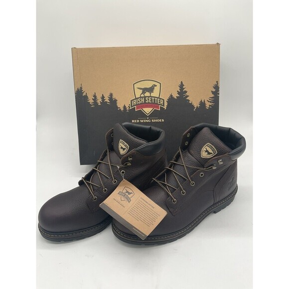 🥾Irish Setter 83604 Farmington Men’s 6” Boots W/ Aluminum Toe Size 12D 🥾 - Picture 5 of 10